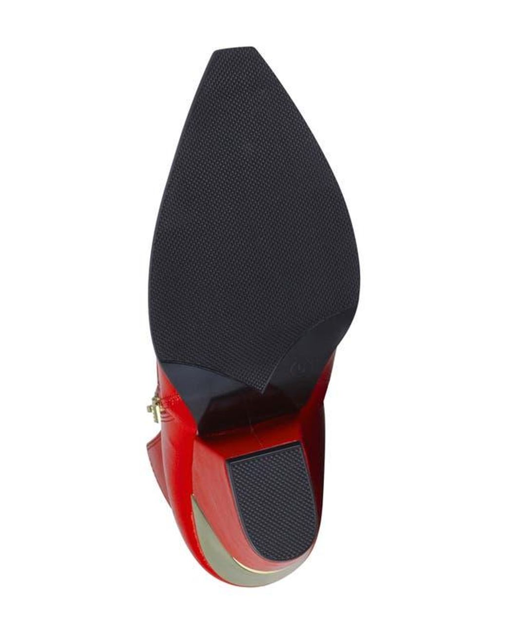 Ninety Union Red Galaxy Pointed Toe Wedge Boot