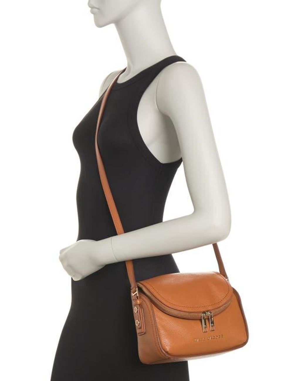 Marc jacobs mini leather messenger bag clearance