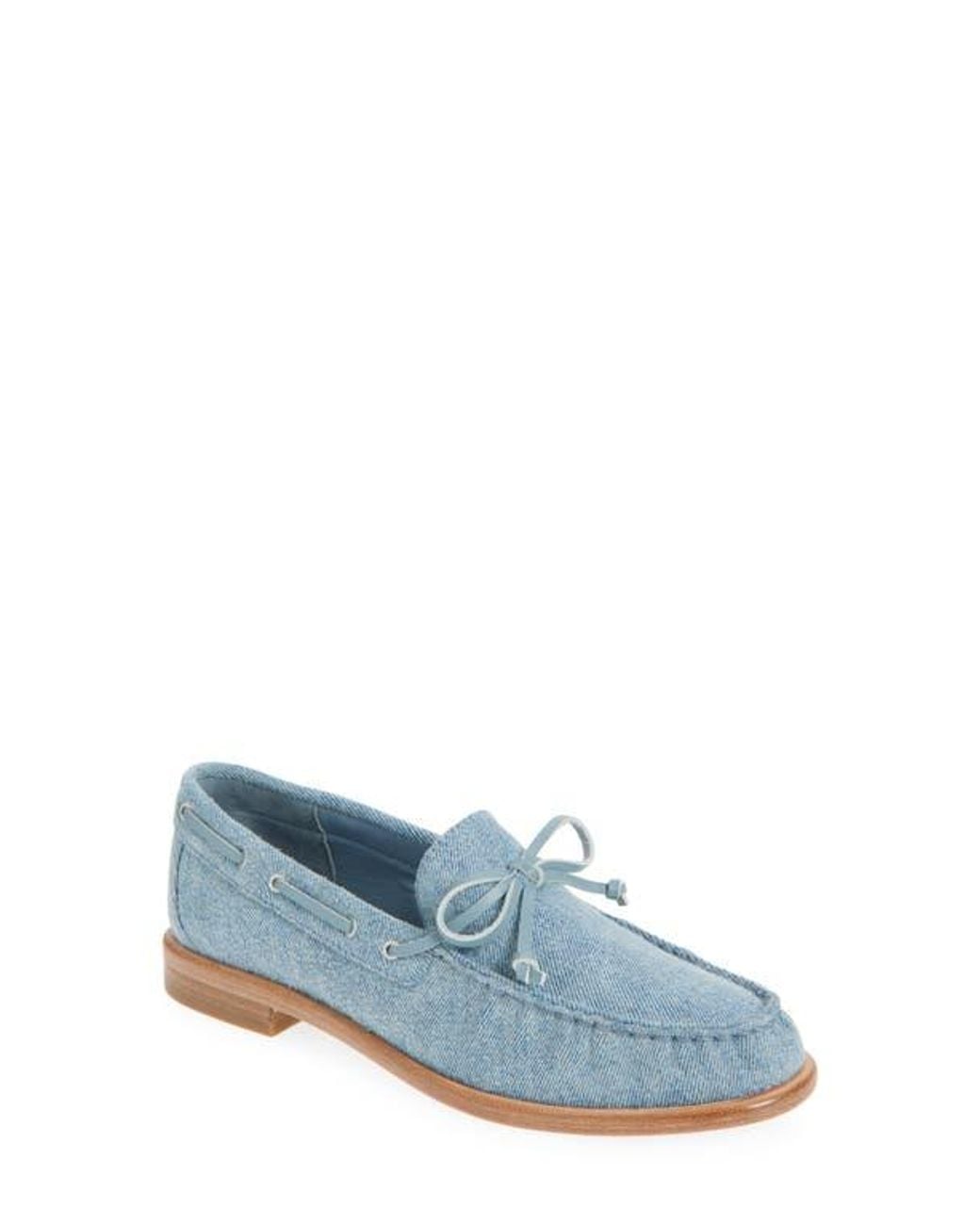 Rag & Bone Blue Carter Boat Shoe