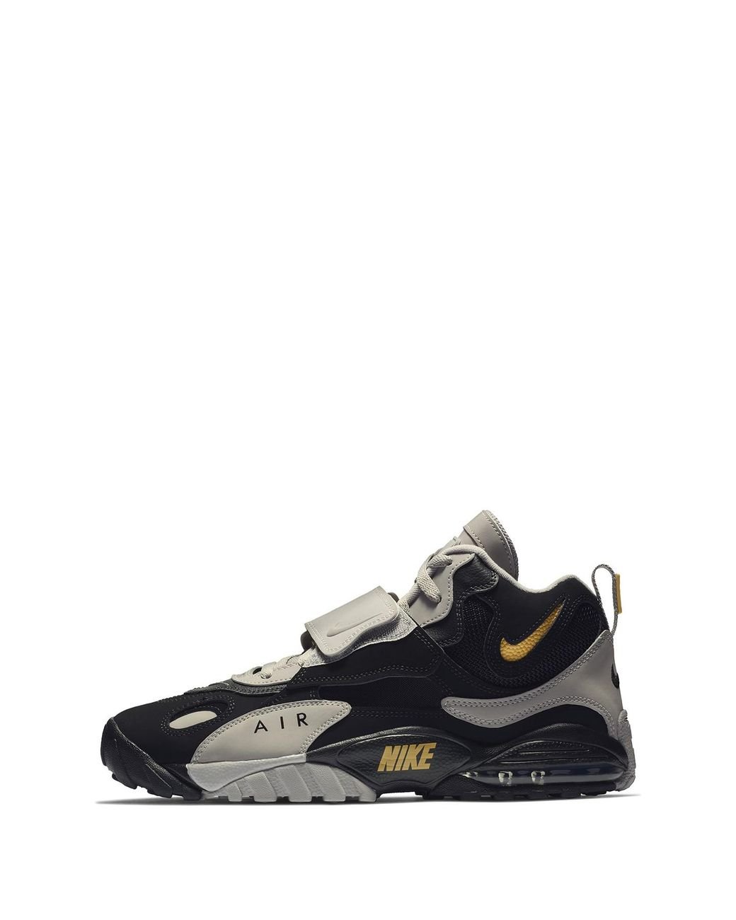 Nike Leather Air Max Speed Turf in Black/Grey/Yellow (Black) for Men | Lyst