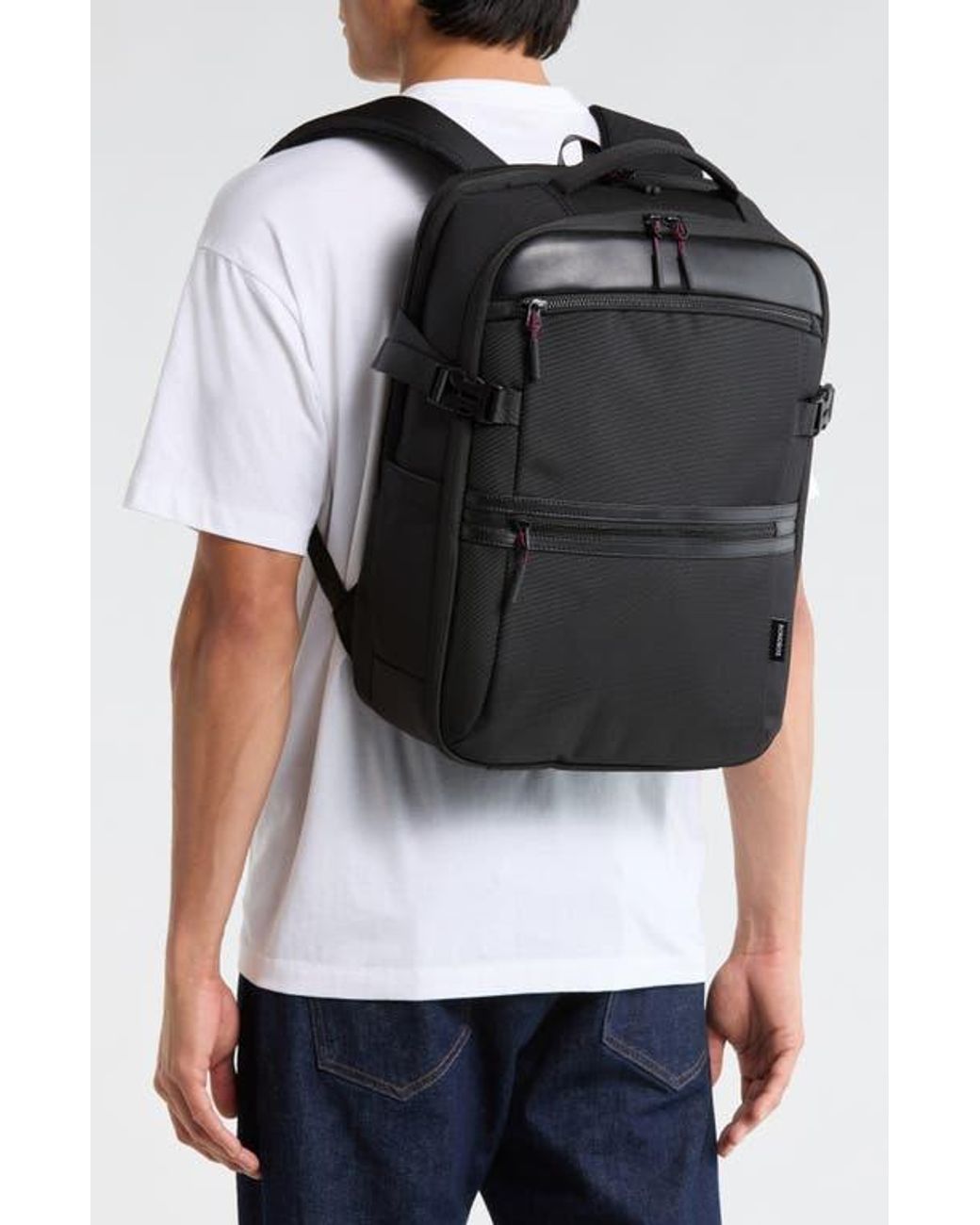 Bonobos Black Ballistic Backpack for men