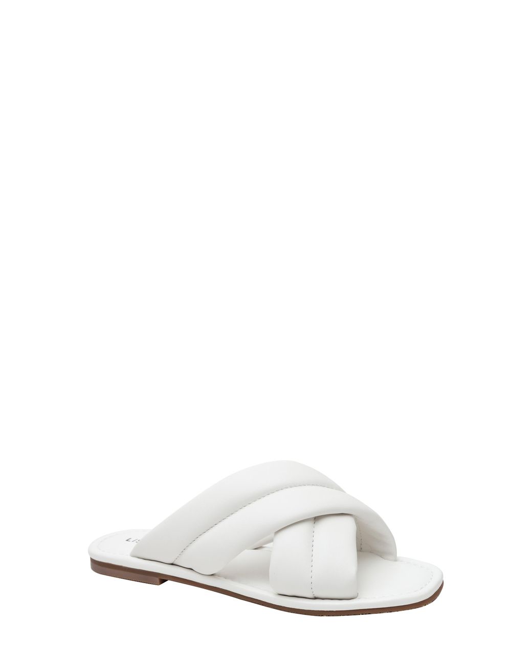 Lisa Vicky Mentor Slide Sandal in White | Lyst
