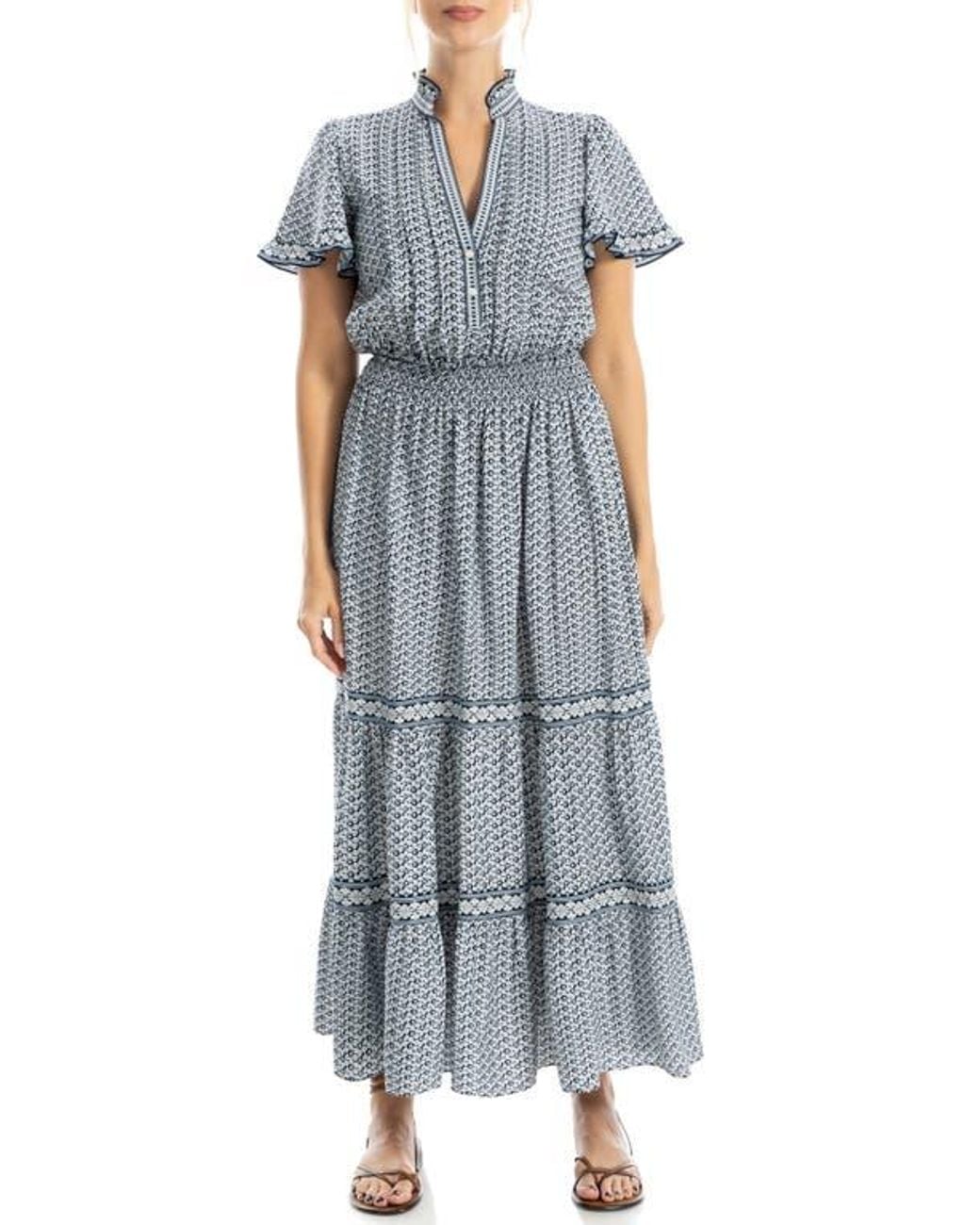 Great Description About Max Studio Flutter Sleeve Dress