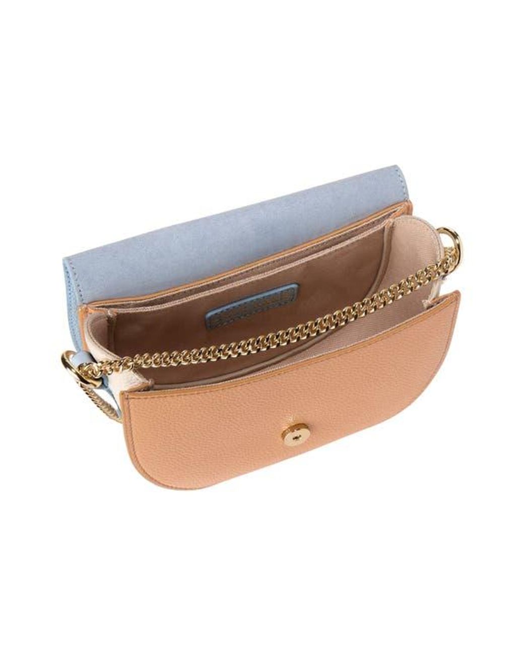 SALE！COLE HAAN♪Evie Chainレザーサドルクロスボディバッグ Cole Haan Evie Chain Small Saddle Bag - Macy's