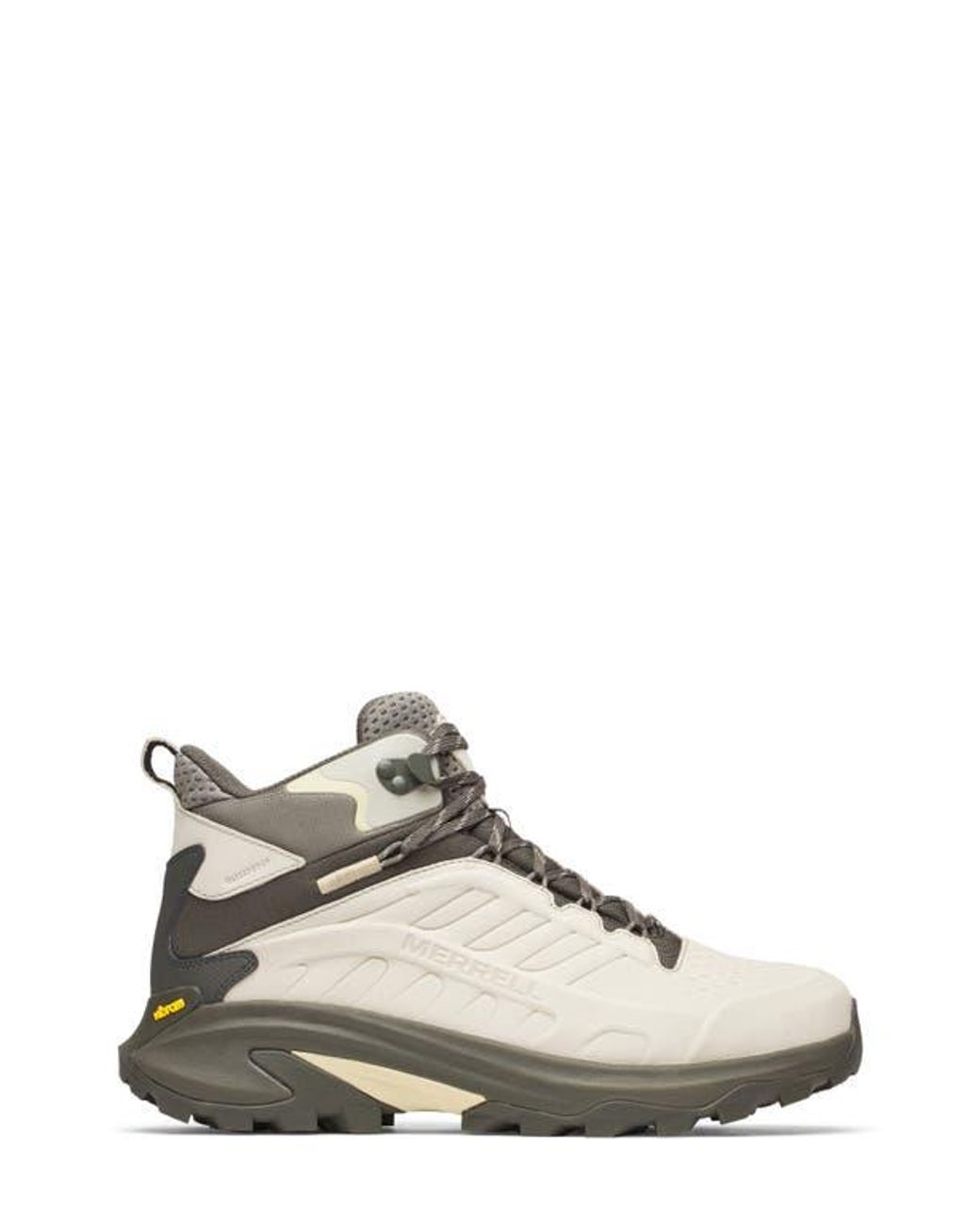 Merrell White Moab Speed 2 Waterproof Hiking Boot for men