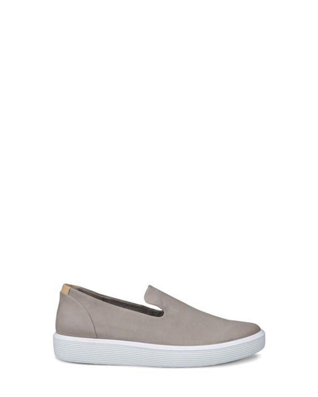 Ecco Gray Soft 60 Slip-On Sneaker