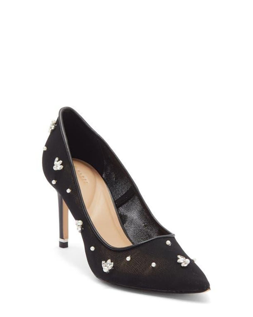 Ted Baker Black Embellished Pump
