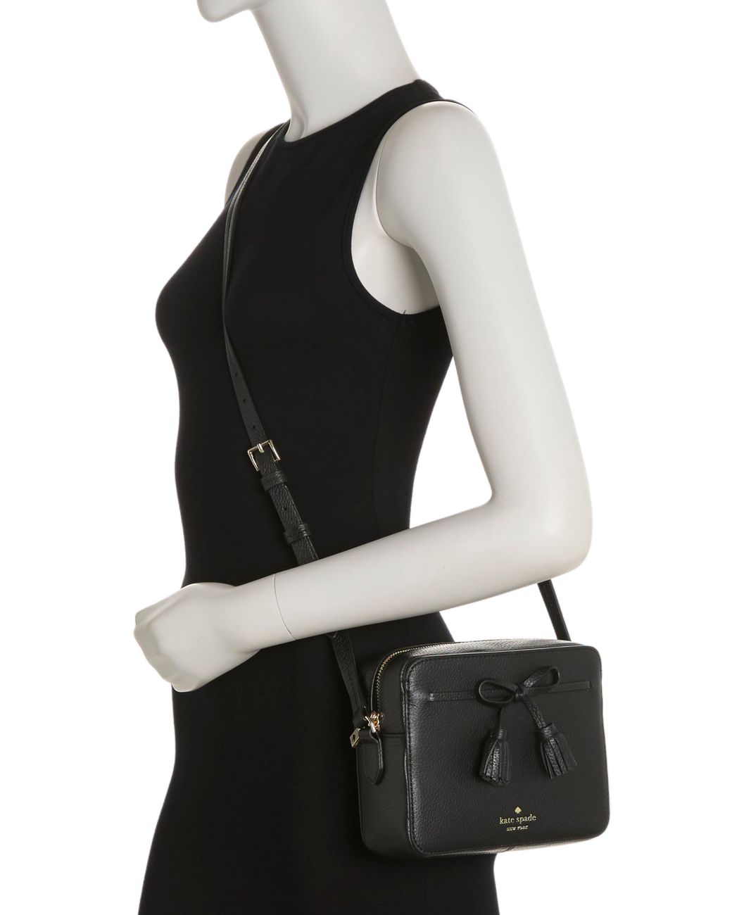 Kate Spade Hayes Leather Camera Bag in Black Lyst