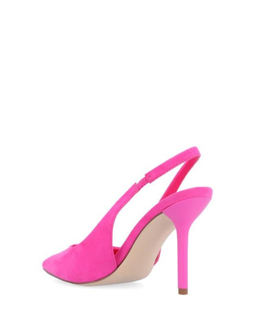 Journee Collection Pink Elenney Slingback Pump