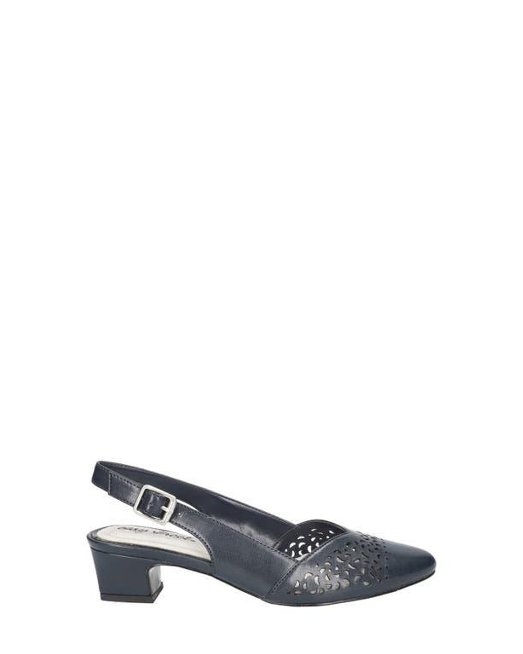 Easy Street Blue Sofie Slingback Pump