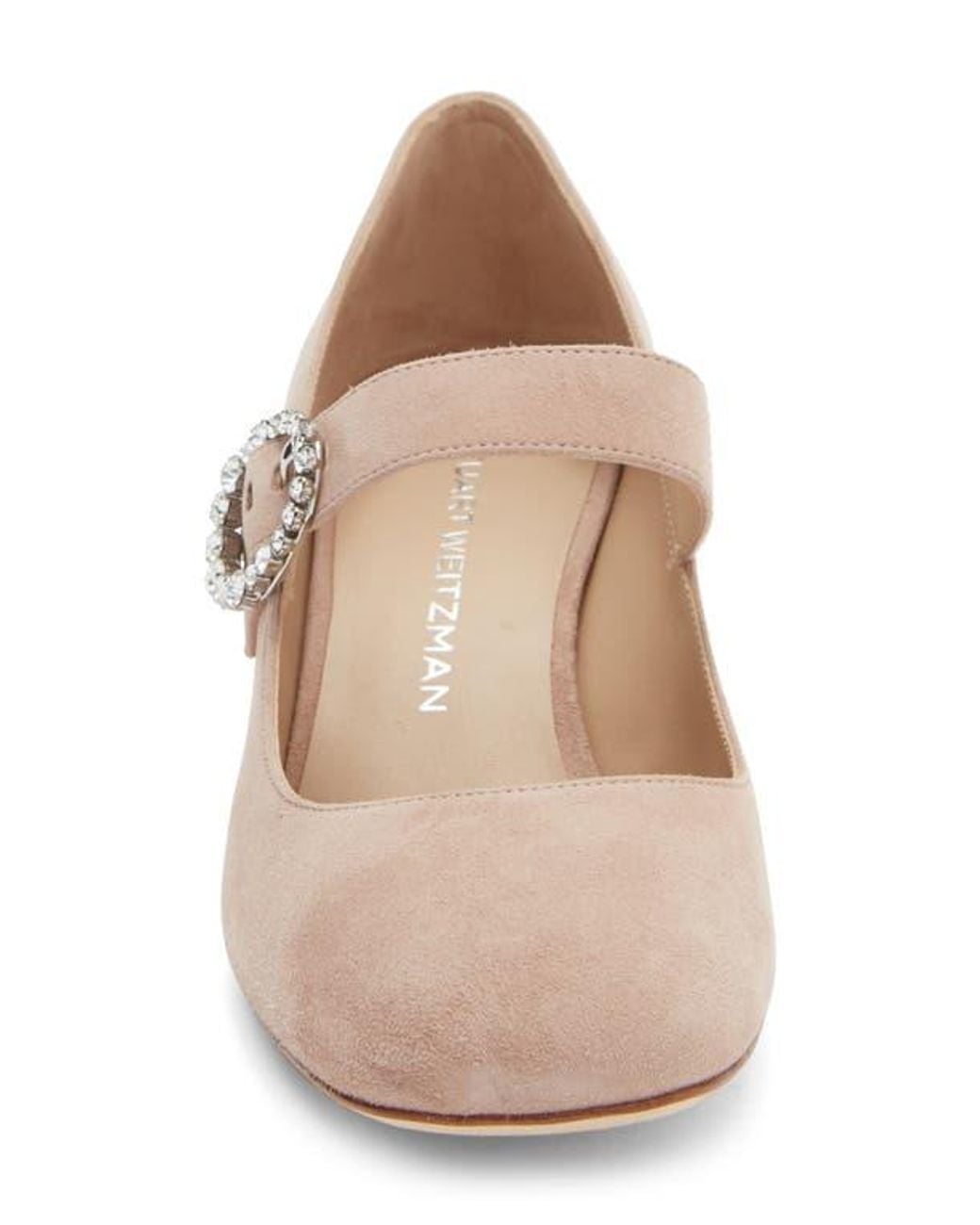 Stuart Weitzman Natural Sloane Mary Jane Pump