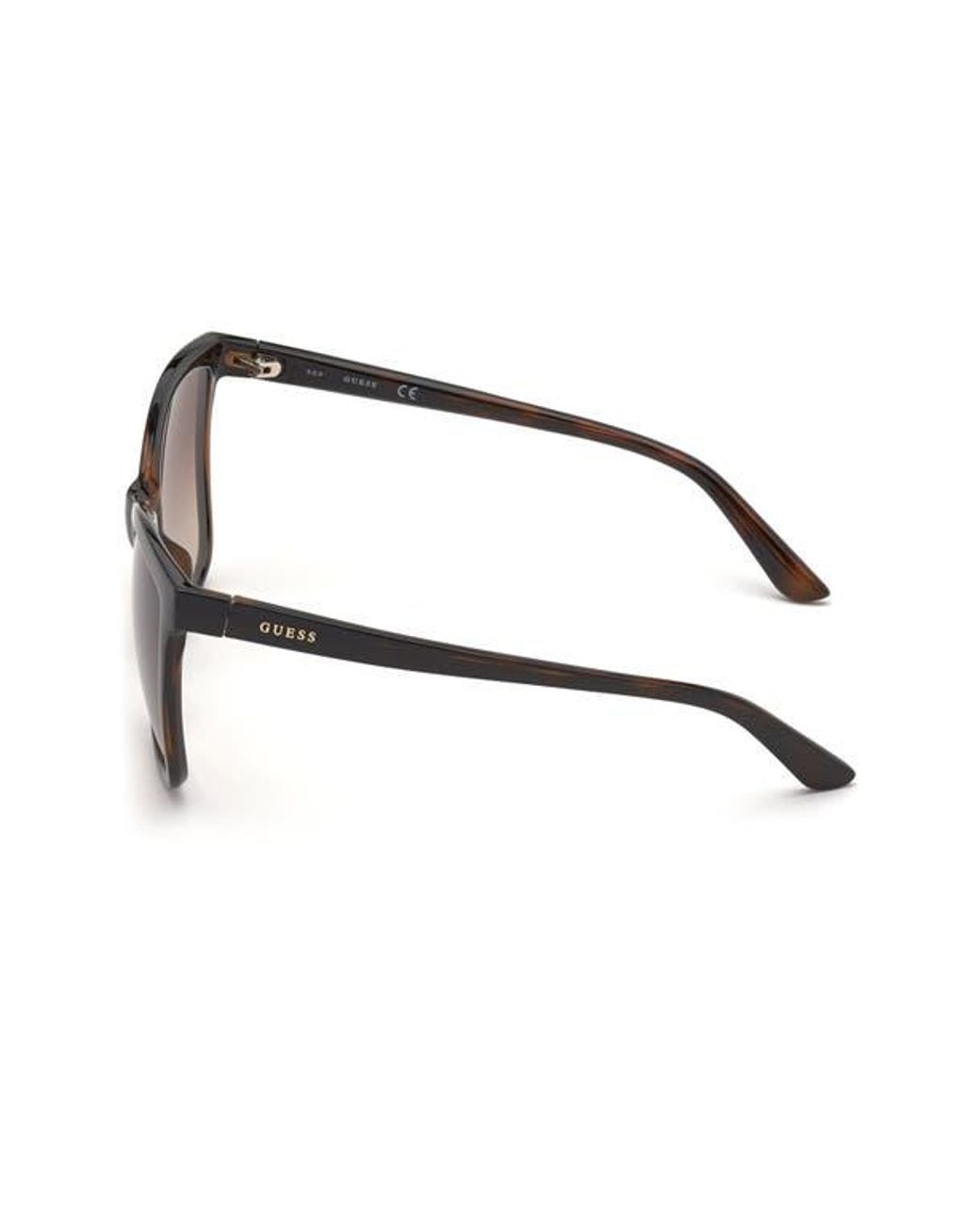 Guess Brown Square Sunglasses for men