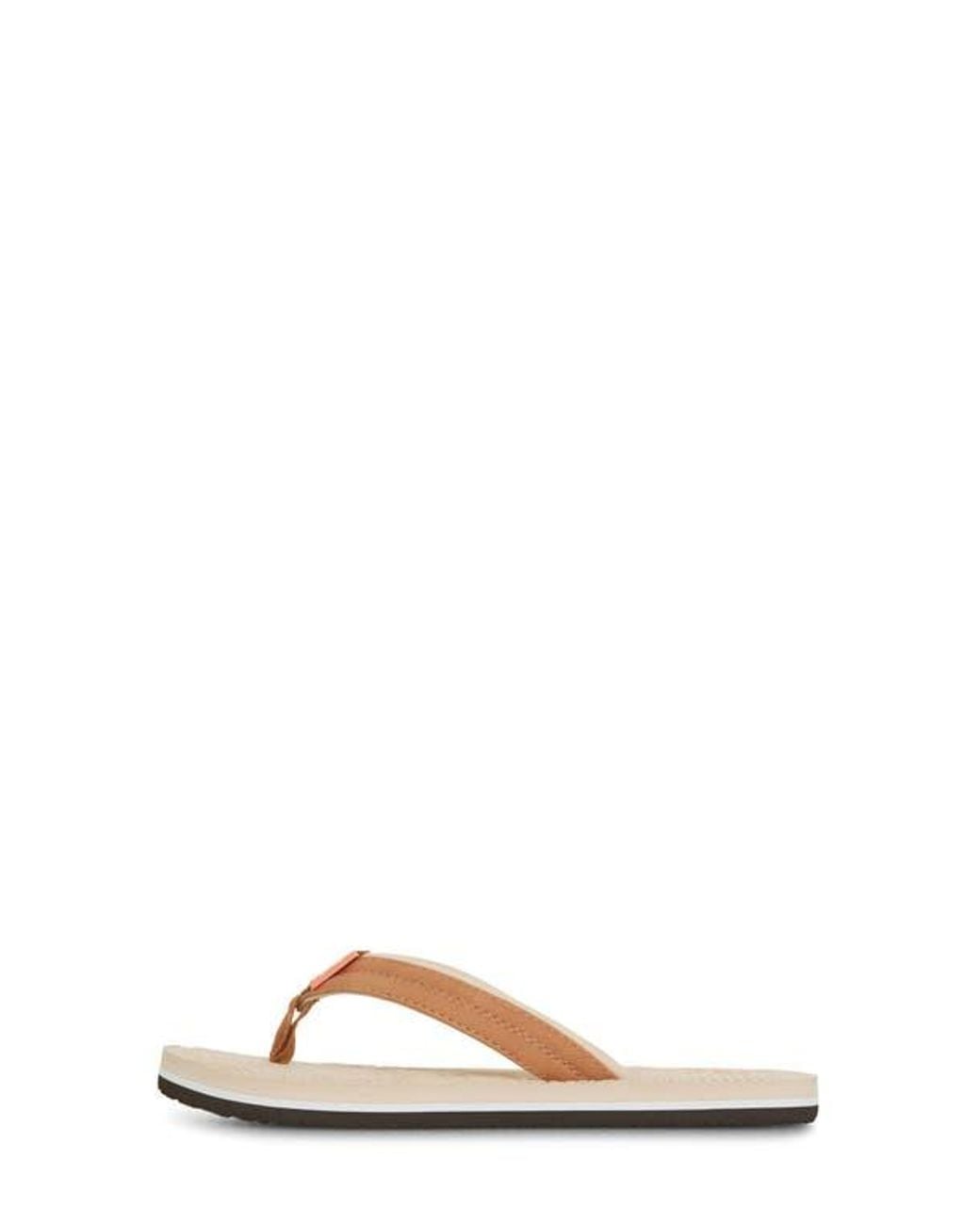 FLOOPI Natural Textured Flip Flop Sandal