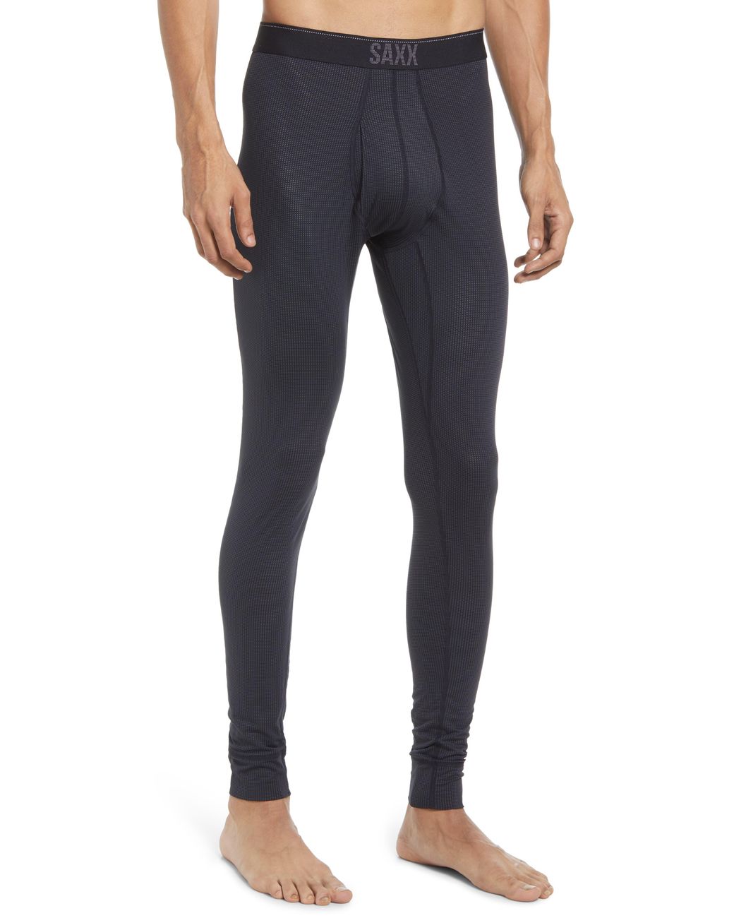 Saxx Underwear Co. Quest Performance Tights in Blue for Men | Lyst