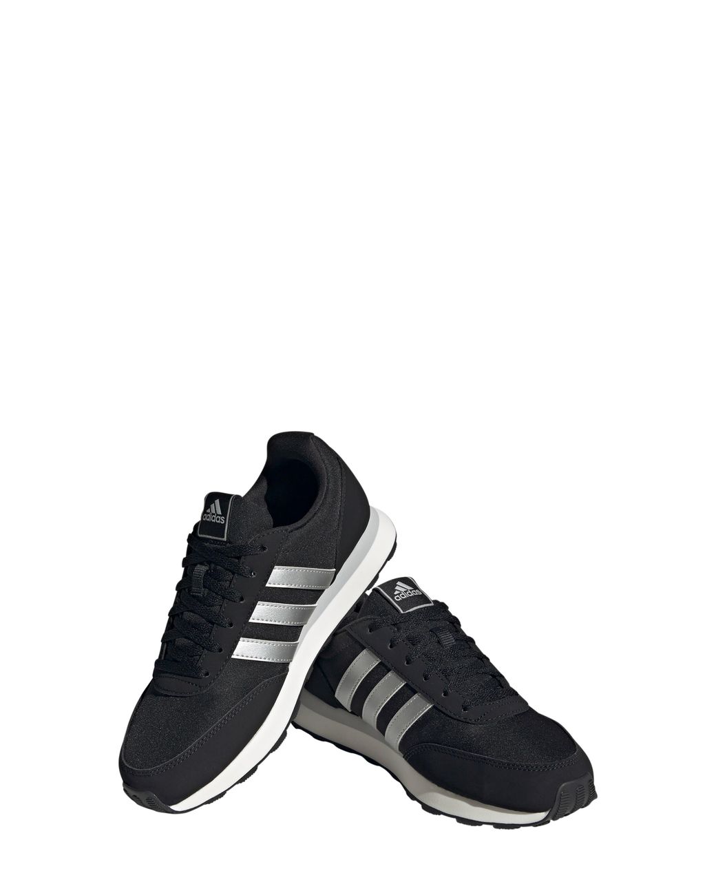 adidas Run 60s 3.0 Athletic Sneaker In Black/silver/white At Nordstrom Rack  | Lyst