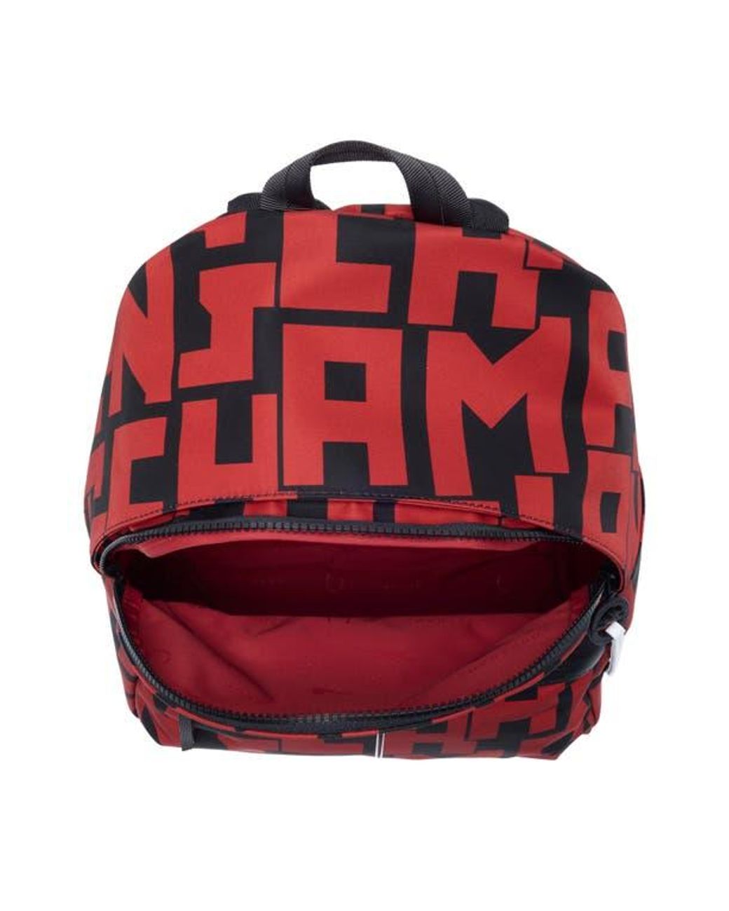 Longchamp Red Le Pliage Medium Backpack for men