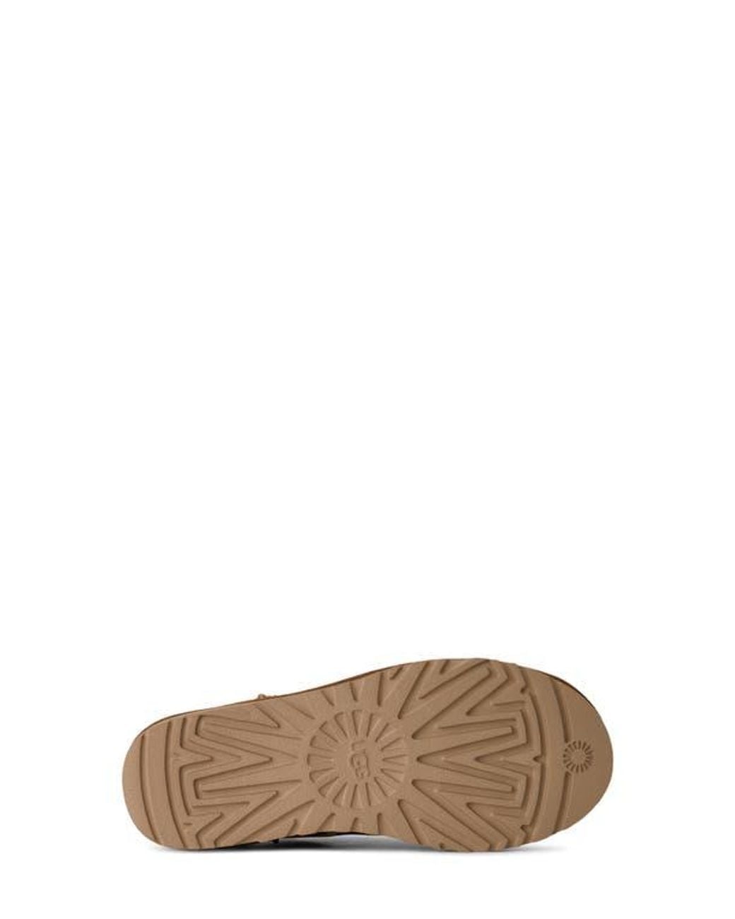 Ugg Brown Classic Ultra Mini Plains Genuine Calf Hair Boot