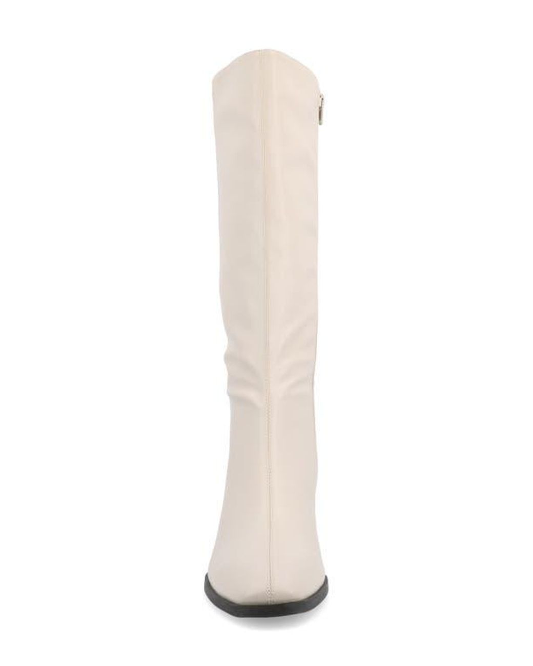 Journee Collection White Devri Tall Boots