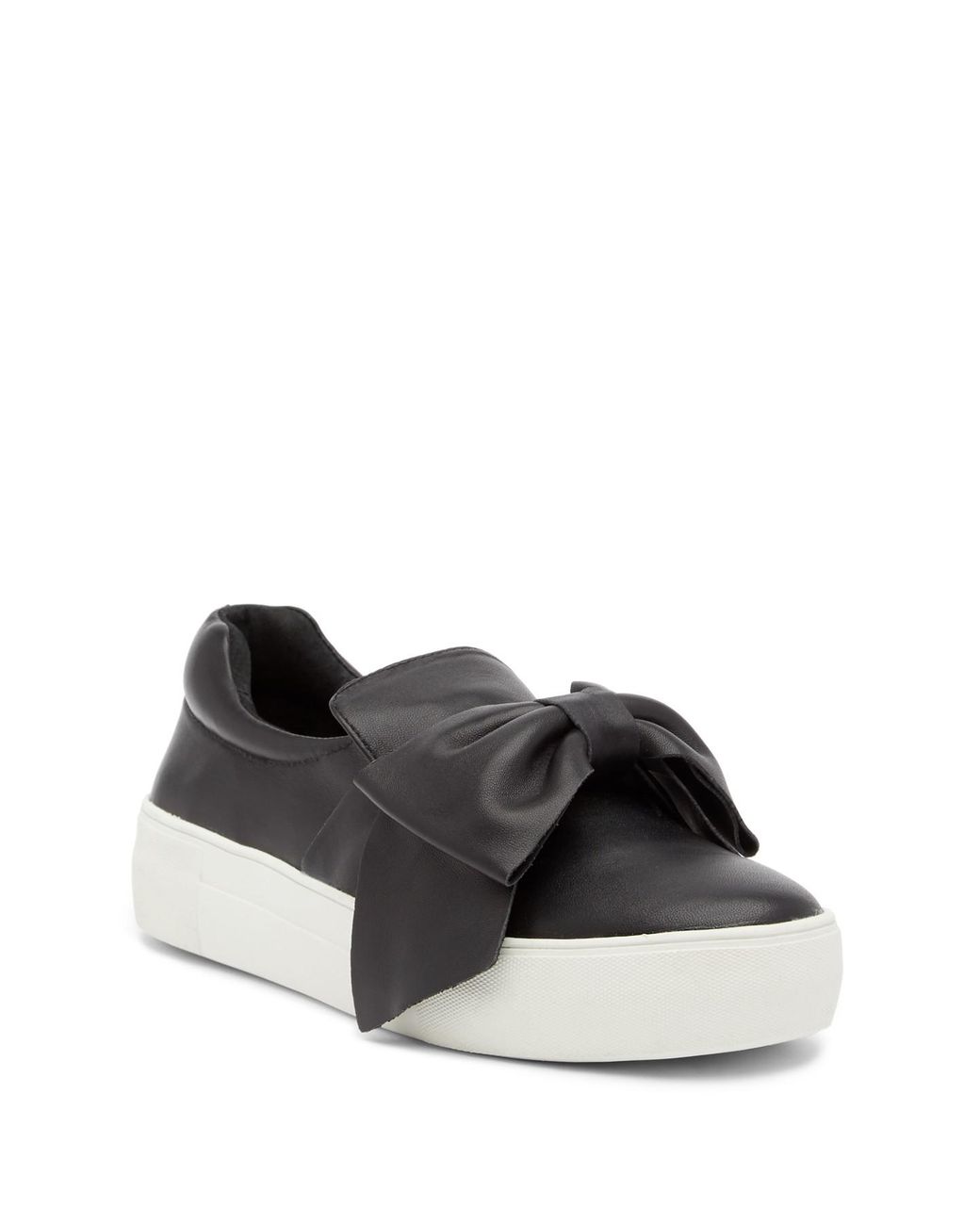 Steve Madden Empire Bow Slip-on Sneaker in Black | Lyst