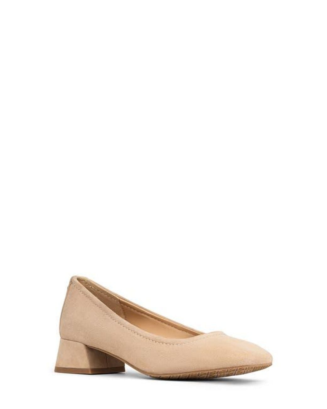 Donald J Pliner Natural Rya Square Toe Pump