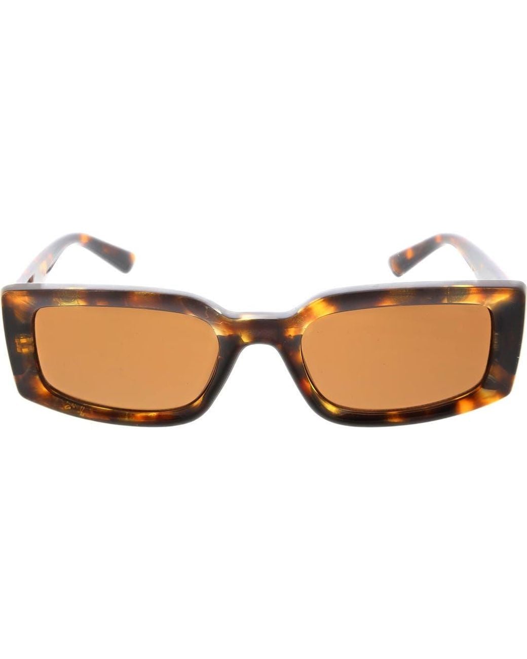 BCBGeneration Brown 54Mm Rectangular Sunglasses
