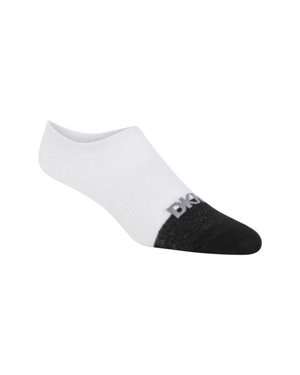 DKNY Black 6-Pack Liner Socks for men
