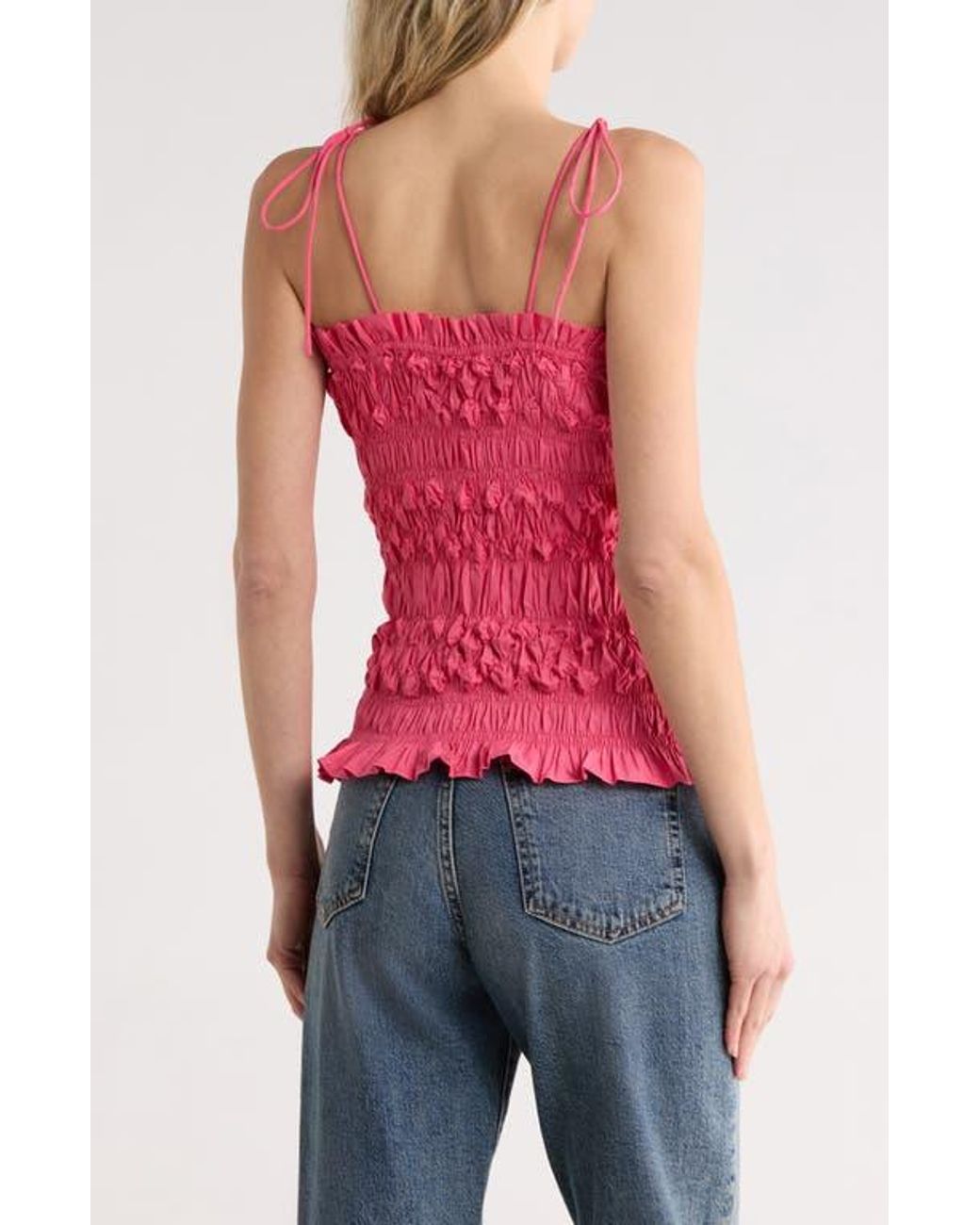 Ulla Johnson Pink Ayan Top