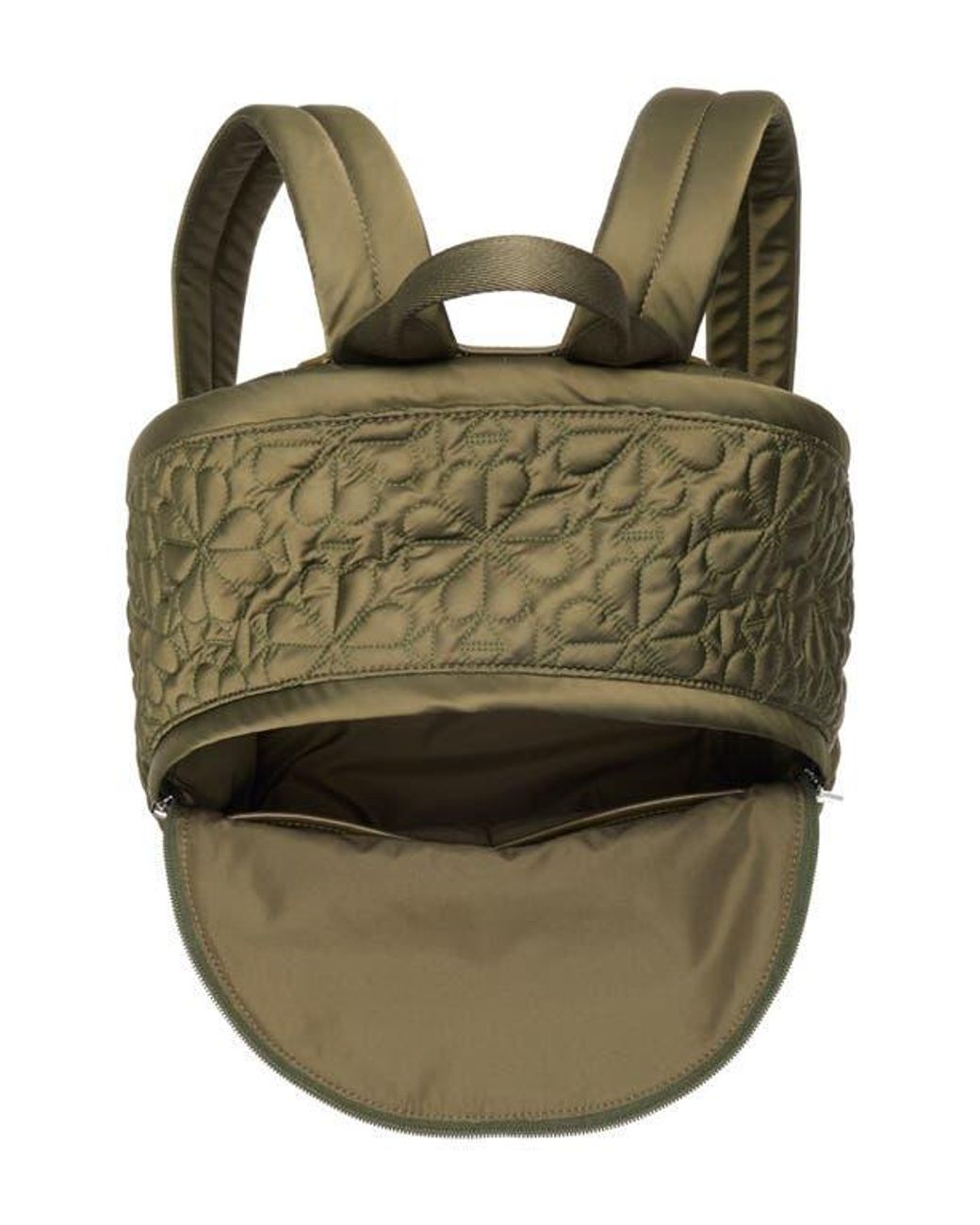 Kate Spade Green Large Tilly Quilted Backpack