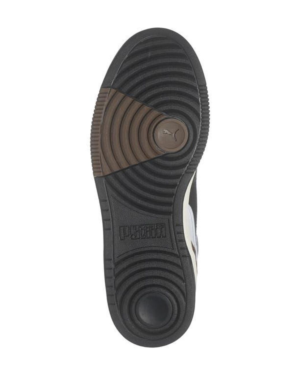 PUMA Brown Rbd Break Mid Top Sneaker for men