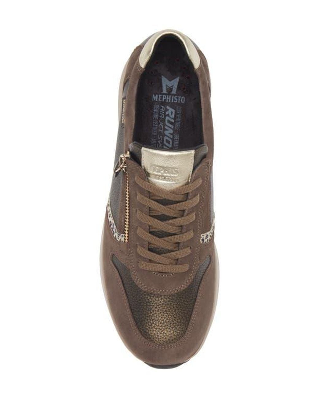 Mephisto Brown Kim Sneaker