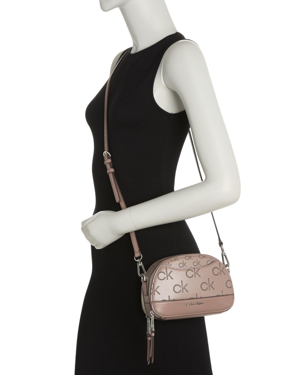 Calvin Klein Ashley Crossbody Bag in Black Lyst
