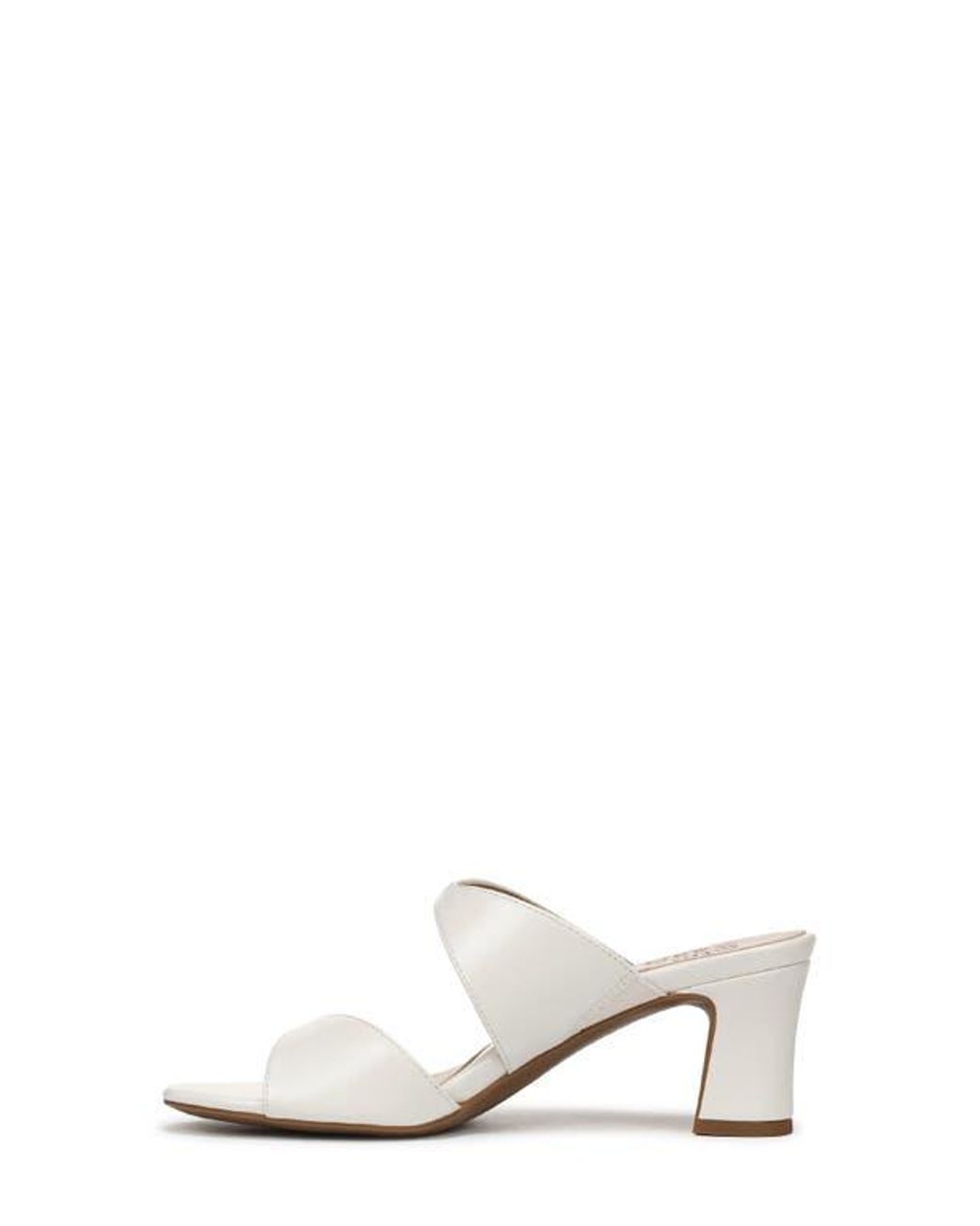 Naturalizer White Nessa Slide Sandal