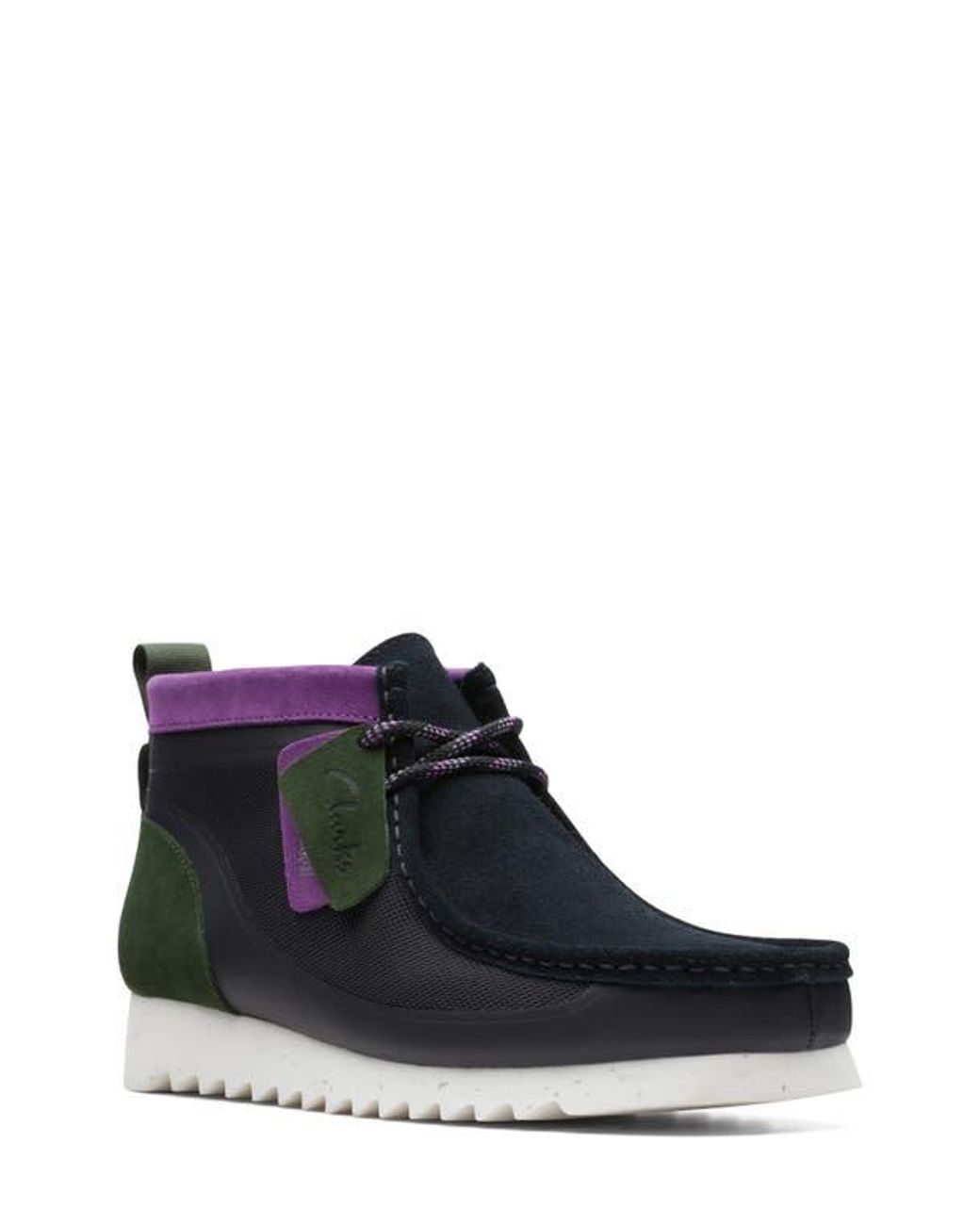 Clarks Black Wallabee 2 Future Chukka for men