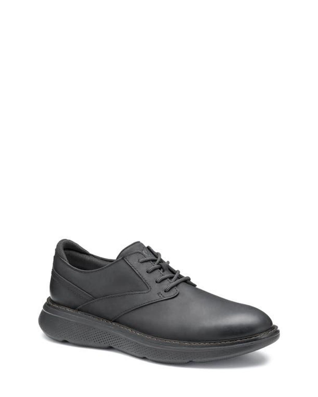 Johnston & Murphy Gray Hayden Plain Toe Derby Sneaker for men