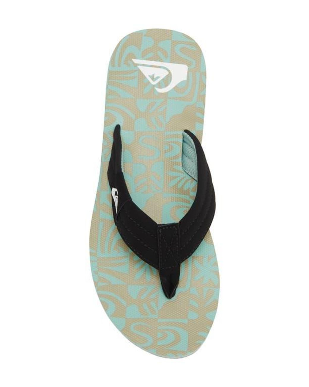 Quiksilver Green Moncata Layback Flip Flop for men