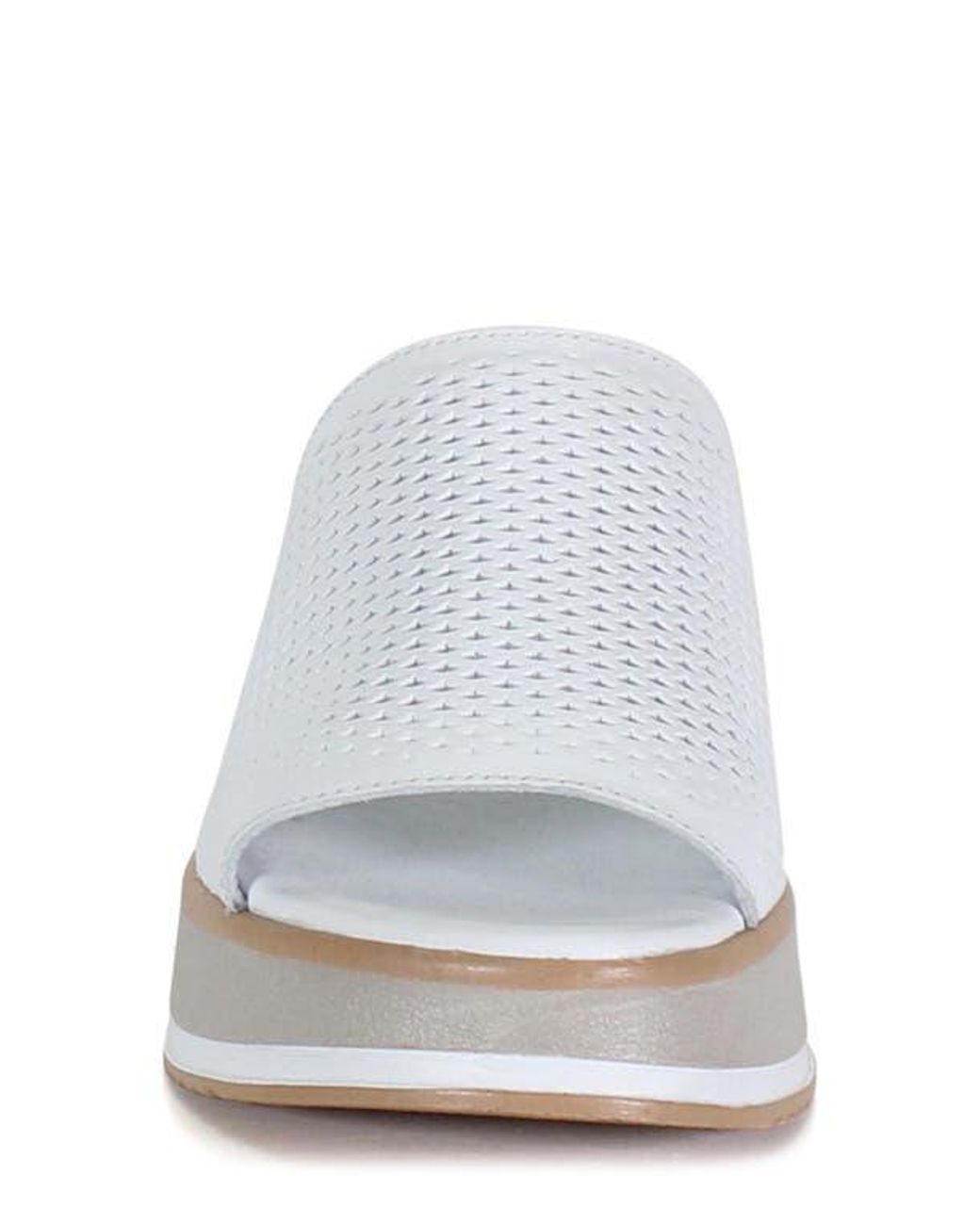 Diba True White Pa Cific Platform Sandal