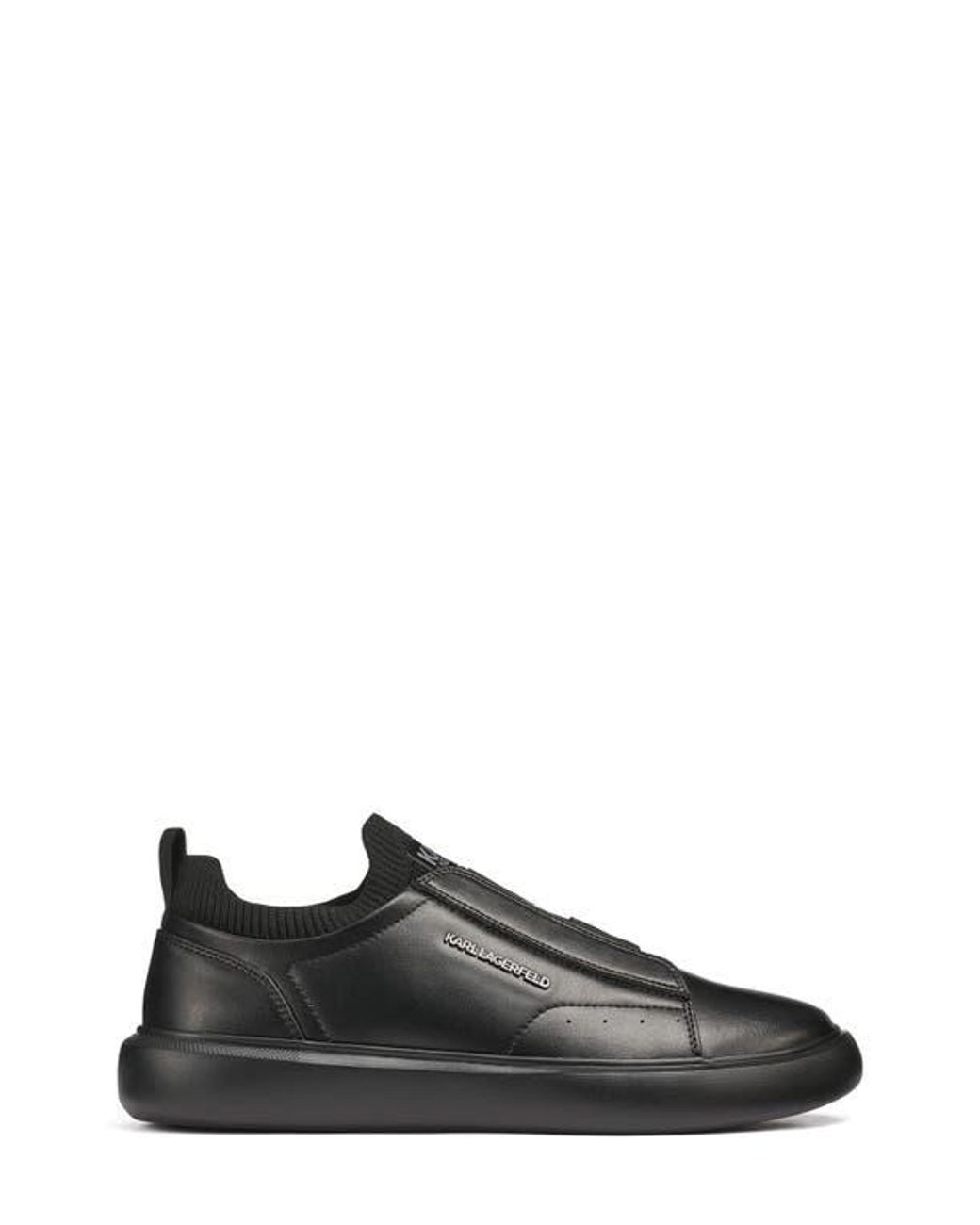 KARL LAGERFELD Side Logo Slip-On Sneaker in Black for Men | Lyst display picture 1