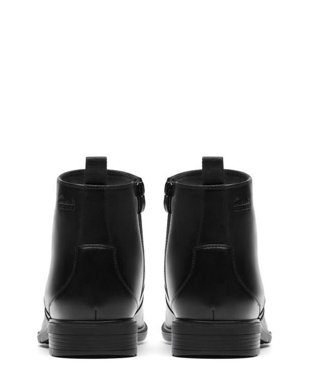 Clarks Steadwell Dress Boot in Black for Men | Lyst