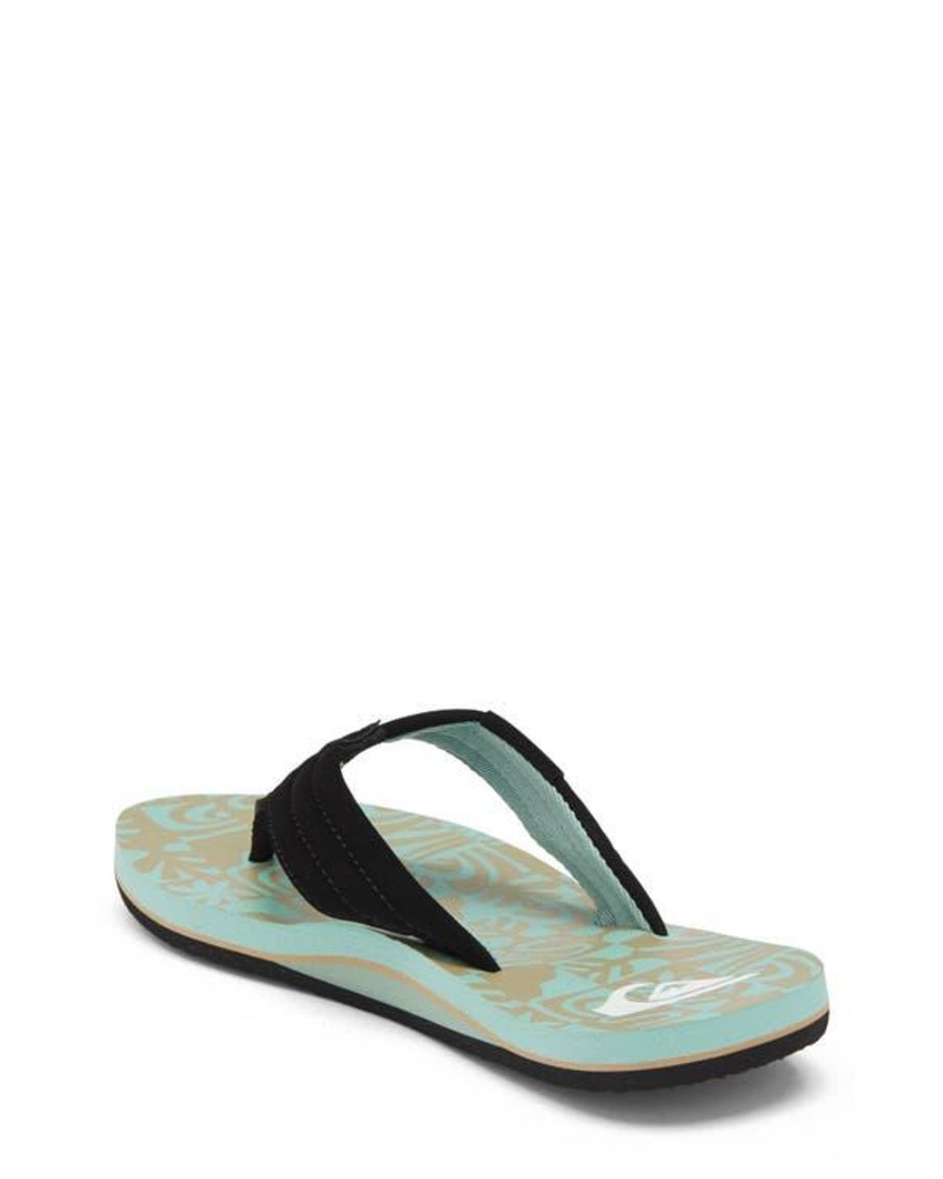 Quiksilver Green Moncata Layback Flip Flop for men