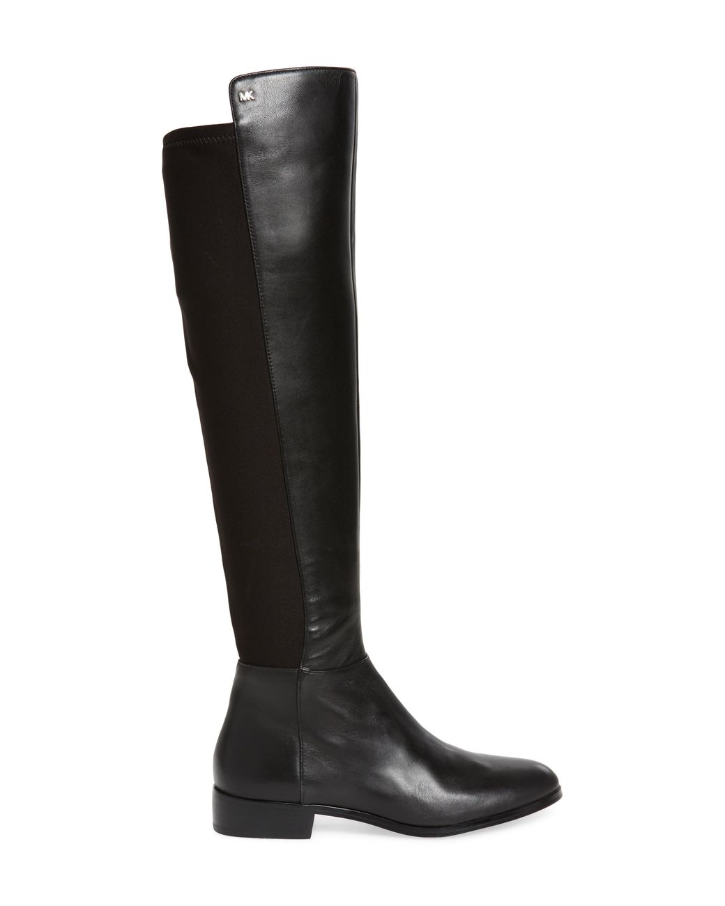 michael michael kors women's bromley leather & stretch tall boots