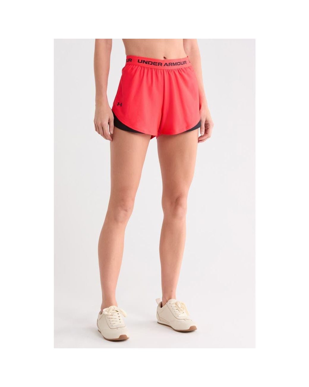 Under Armour Red Tech Play Up Performance Shorts