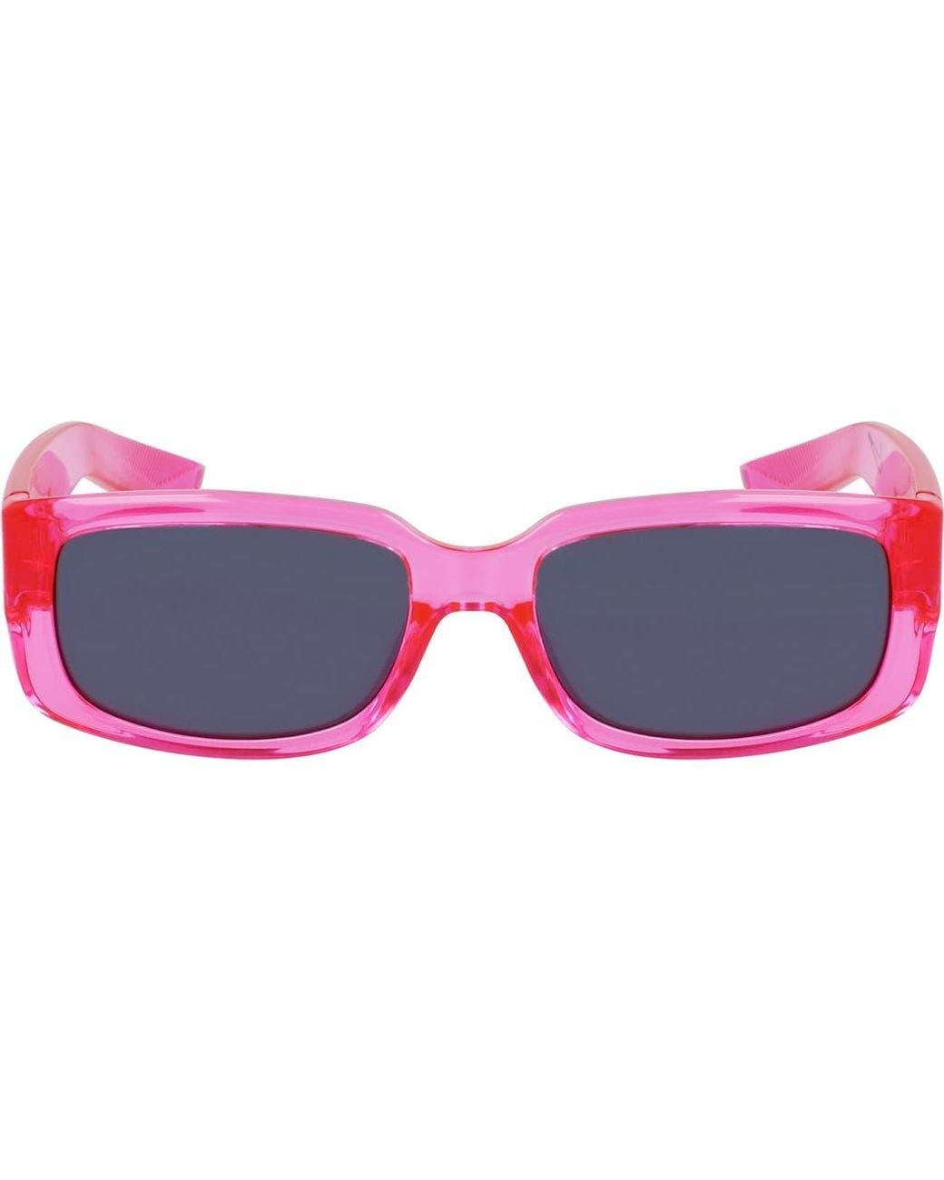 Nike Red Variant I 56Mm Rectangle Sunglasses