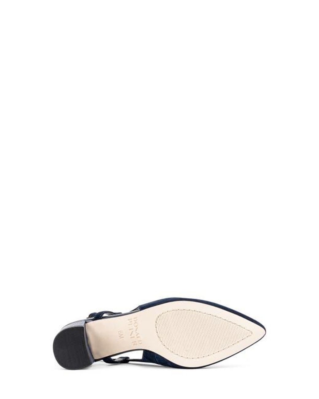 Donald J Pliner Blue Slingback Pointed Toe Pumps