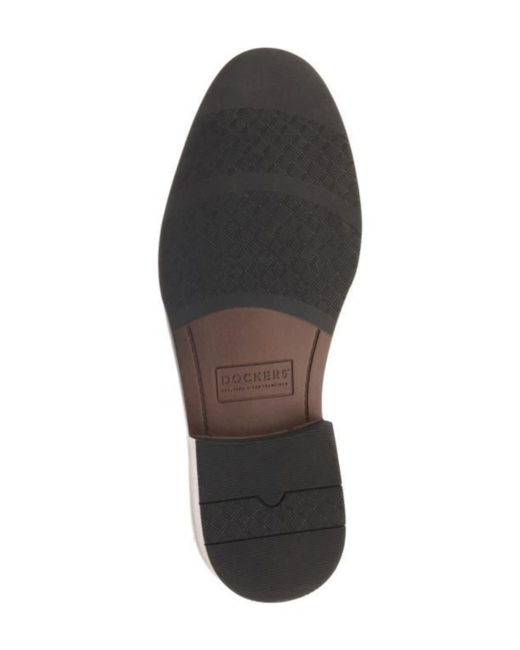 Dockers Gray Edgar Plain Toe Oxford for men