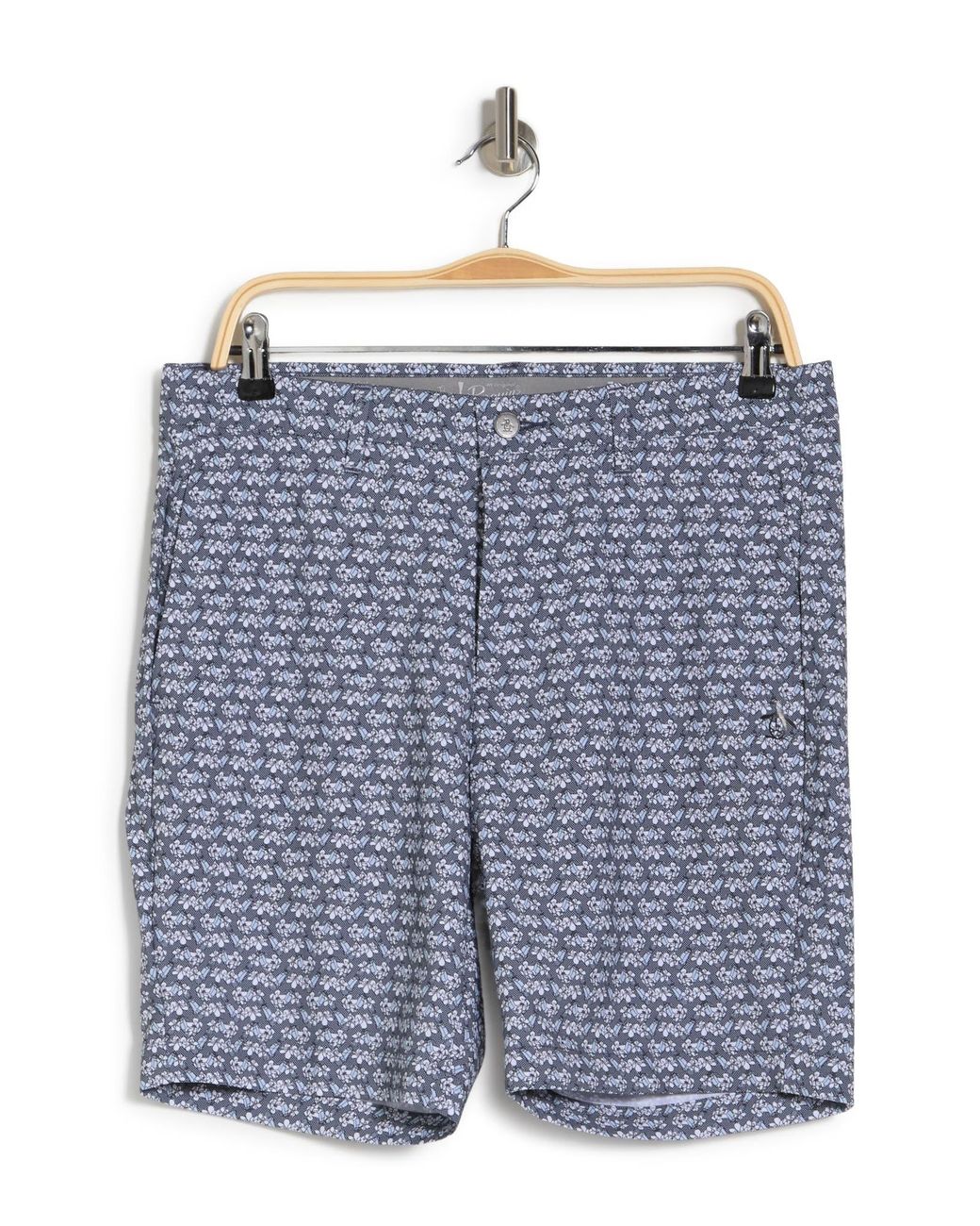 Original Penguin Let It Be Golf Shorts in Blue for Men Lyst