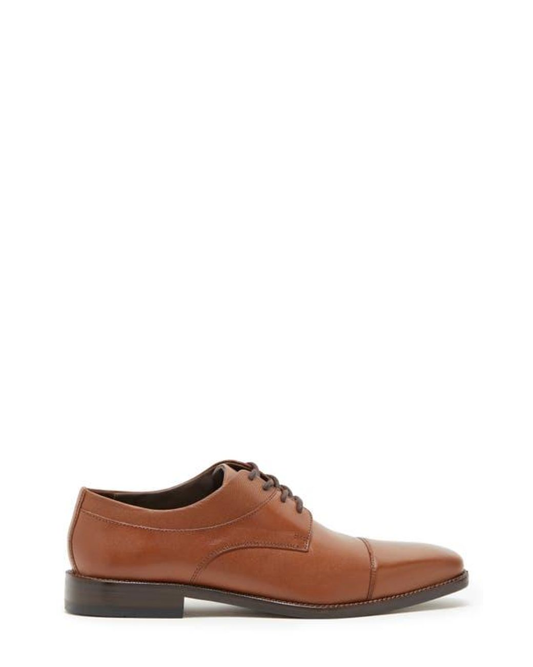 Johnston & Murphy Brown Archer Cap Toe Derby for men