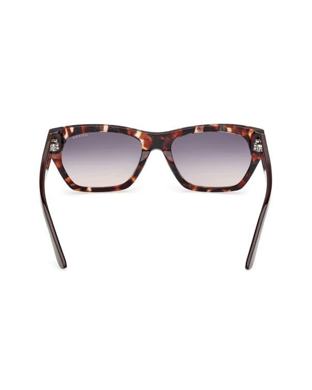 Guess Brown Geometric Sunglasses for men