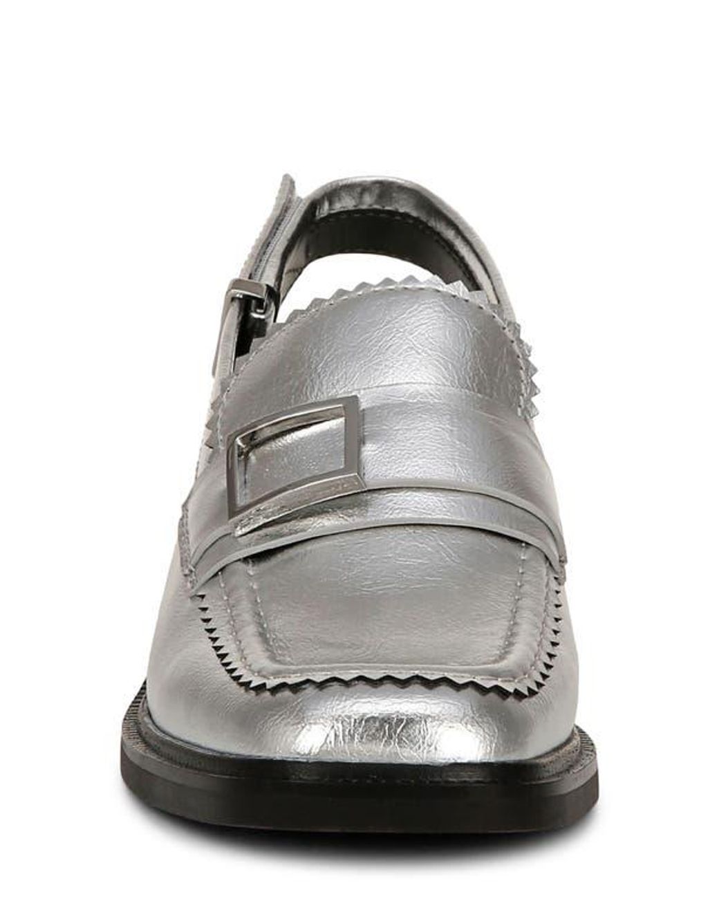 Sarto White Gianna Slingback Loafer