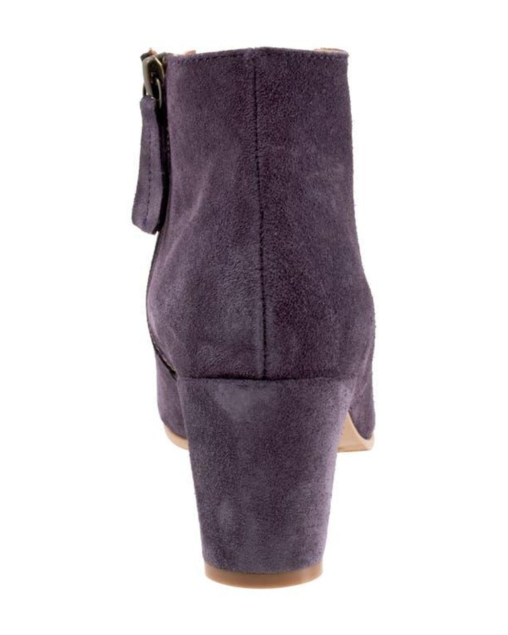 BUENO Purple Sophie Ankle Boot