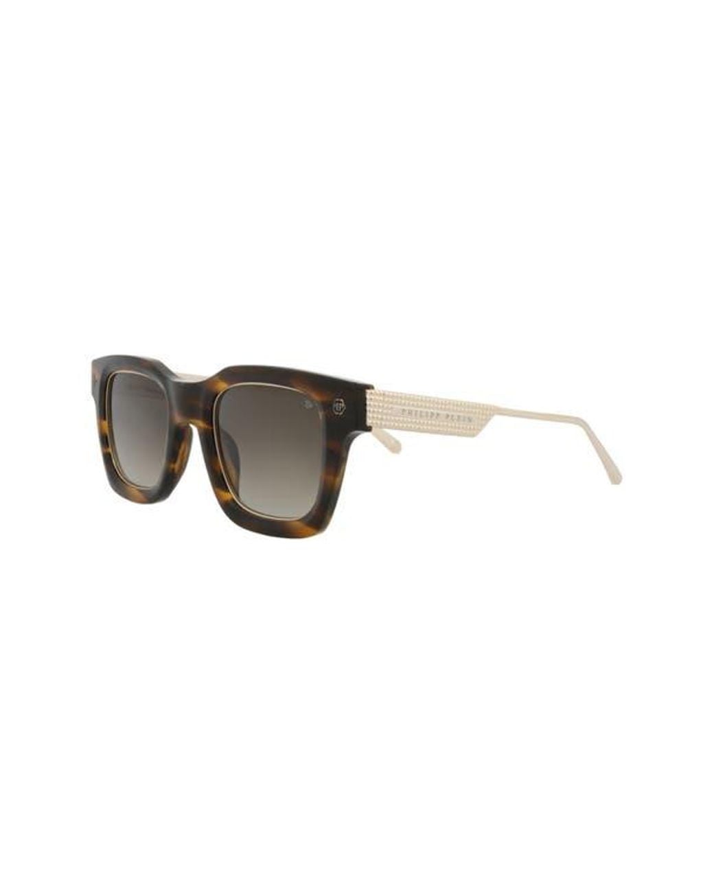 Philipp Plein Brown 50Mm Square Sunglasses for men